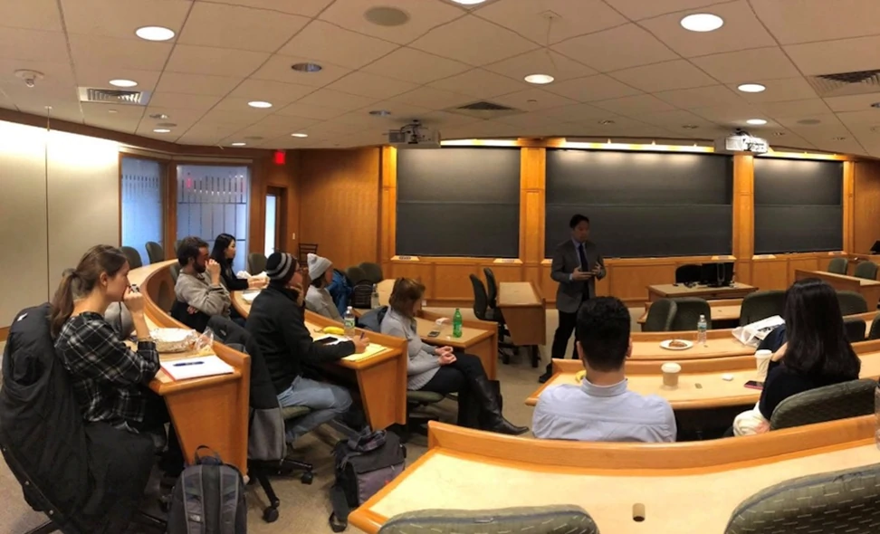 Dr. Jomphong Mongkhonvanit Delivers Guest Lecture and Engages Graduate Students at Harvard Graduate School of Education